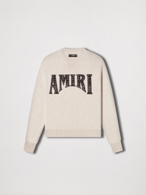 Alabaster Amiri LOGO CREWNECK | 079645-SCR