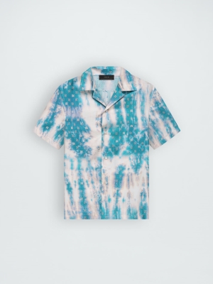 Aqua Amiri M.A. PAISLEY BOWLING SHIRT | 571698-AVY