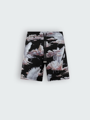 Black Amiri ALL OVER PEGASUS PJ SHORTS | 570923-HME