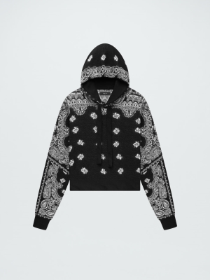 Black Amiri BANDANA HOODIE | 924851-TOD