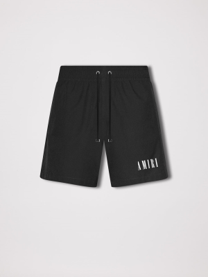 Black Amiri CORE LOGO SWIM TRUNKS | 023185-DLO