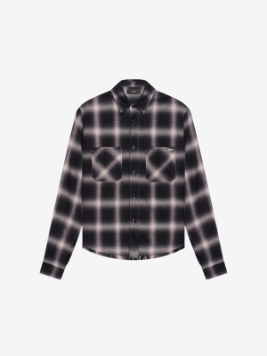 Black Amiri CORE SHADOW PLAID | 750243-NLC