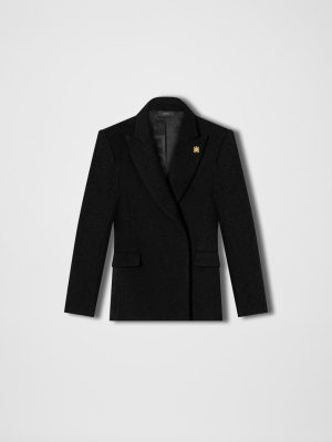 Black Amiri DOUBLE BREASTED BLAZER | 971345-CPT