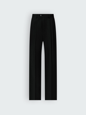 Black Amiri DOUBLE PLEATED TROUSERS | 237189-WPG