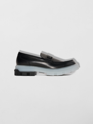 Black Amiri MILITARY SLIP ON LOAFER | 824961-BTS