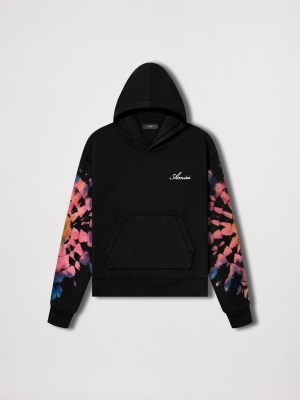 Black Amiri SPOT TIE-DYE HOODIE | 859436-XRV