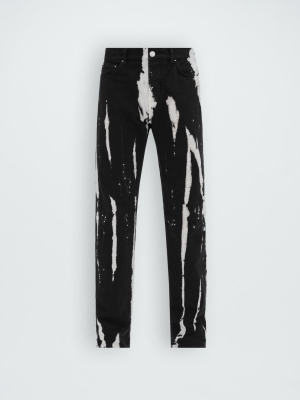 Black Od Amiri CRYSTAL EMBL. BLEACH STRAIGHT | 376091-YQW