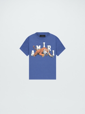 Blue Amiri VINTAGE TIGER TEE | 985314-AZS