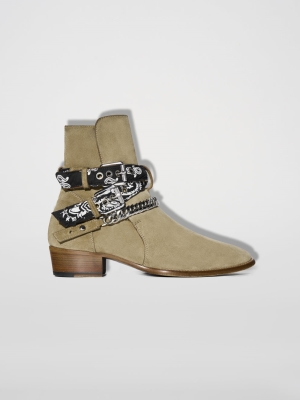 Cognac Amiri BANDANA BUCKLE BOOT | 519843-LMU