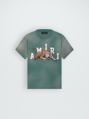 Green Amiri VINTAGE TIGER TEE | 051863-NRM