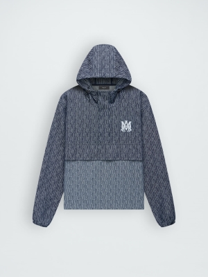 Washed Indigo Amiri JACQUARD ANORAK | 679350-HUQ