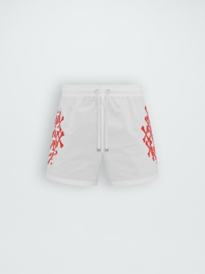 White Amiri BONES SWIMSHORT | 370642-RON