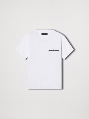 White Amiri M.A. POCKET TEE | 146370-KVX