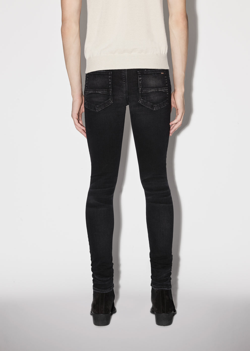 Aged Black Amiri BOUCLE MX1 | 971346-JEM