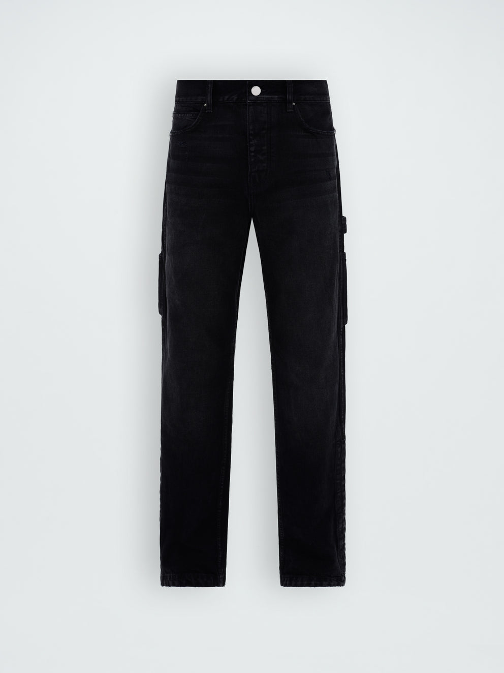 Aged Black Amiri STACK WORKMAN JEAN | 738904-FSP