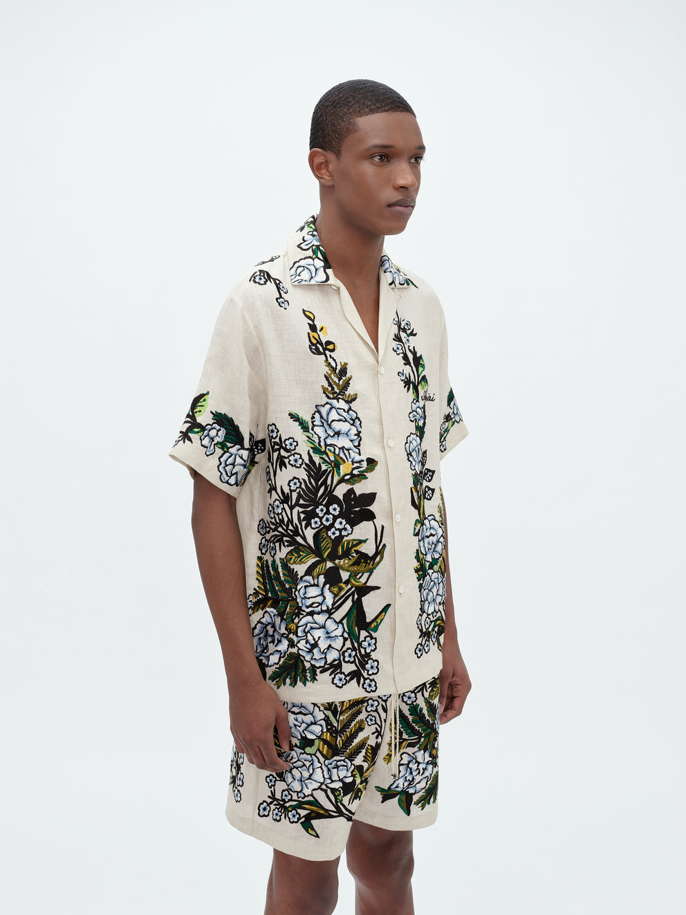 Alabaster Amiri FLORAL SHIRT | 468237-HCA