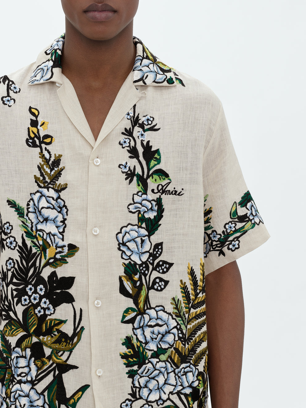 Alabaster Amiri FLORAL SHIRT | 468237-HCA