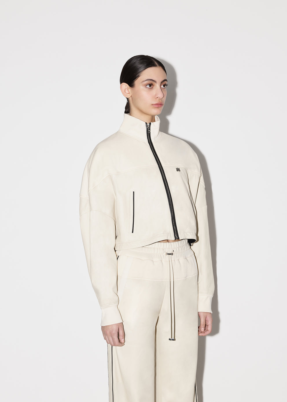 Alabaster Amiri HYBRID TRACK JACKET | 278340-RUS