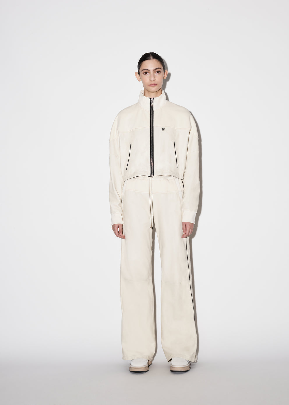 Alabaster Amiri HYBRID TRACK PANT | 062419-QUO