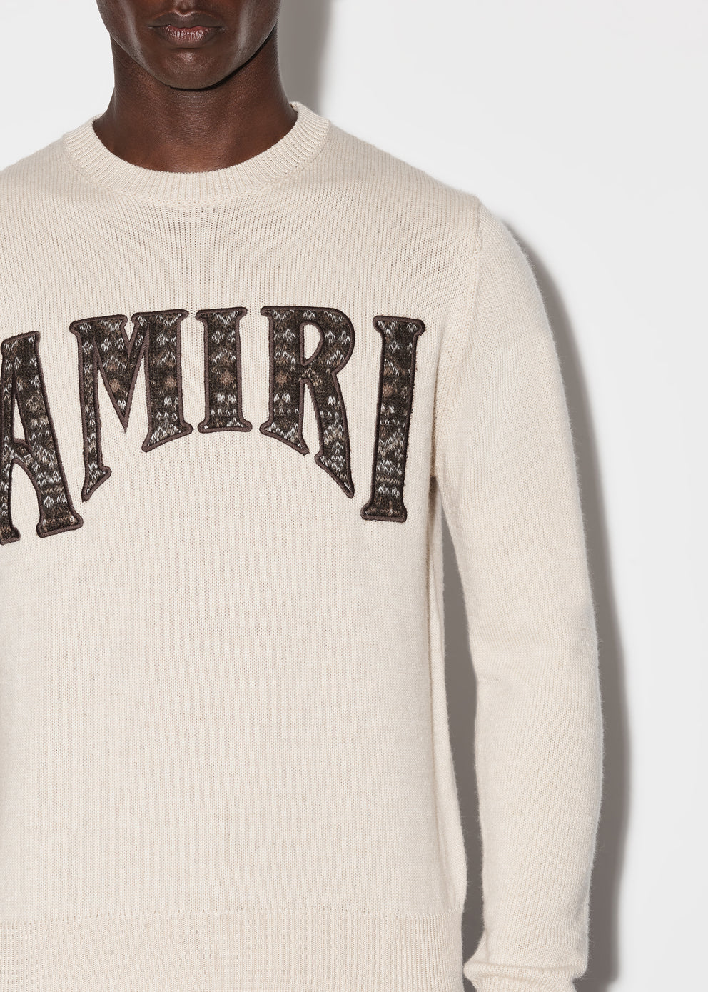 Alabaster Amiri LOGO CREWNECK | 079645-SCR