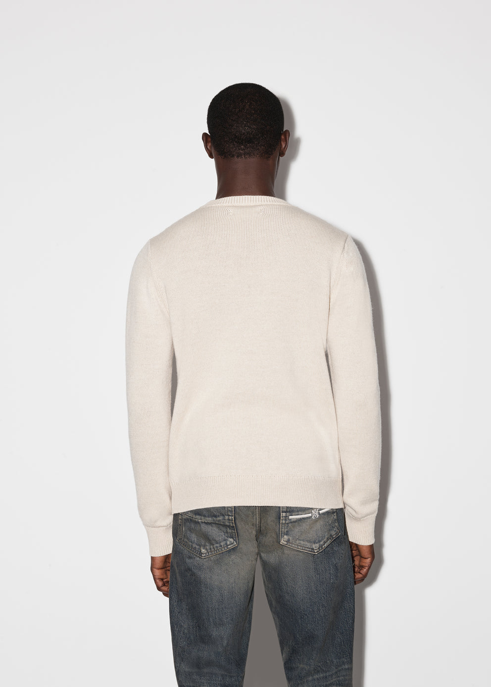 Alabaster Amiri LOGO CREWNECK | 379156-MIJ