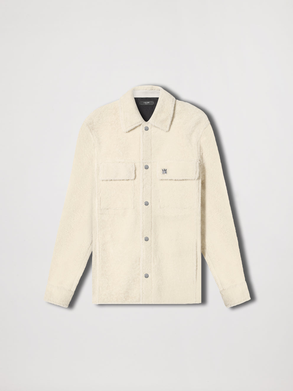 Alabaster Amiri SHEARLING OVERSHIRT | 468052-MNI