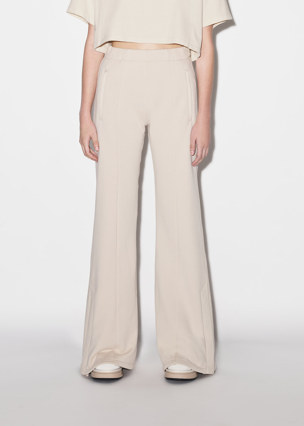 Alabaster Amiri WIDE LEG SWEATPANT | 127495-GBQ