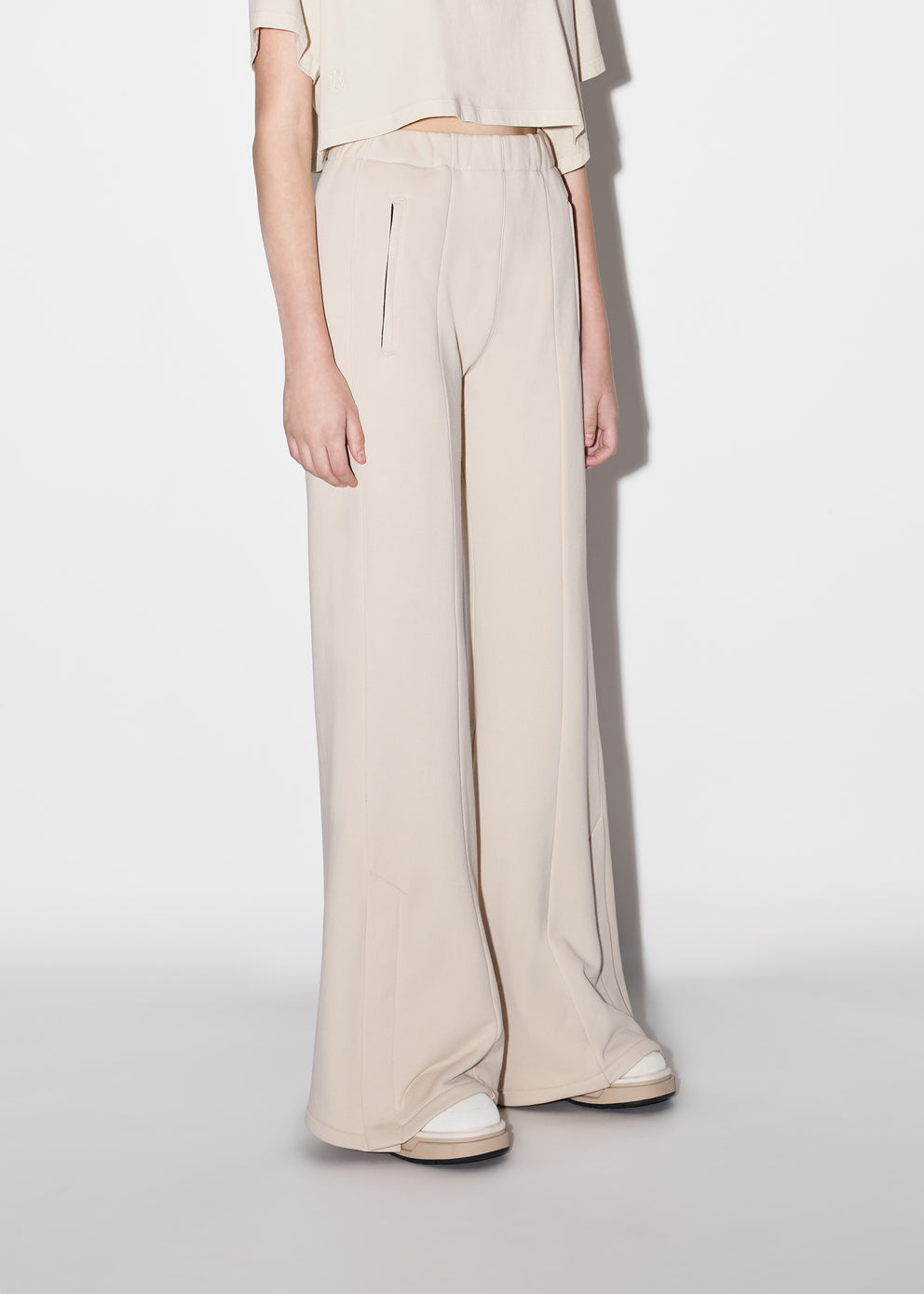 Alabaster Amiri WIDE LEG SWEATPANT | 127495-GBQ