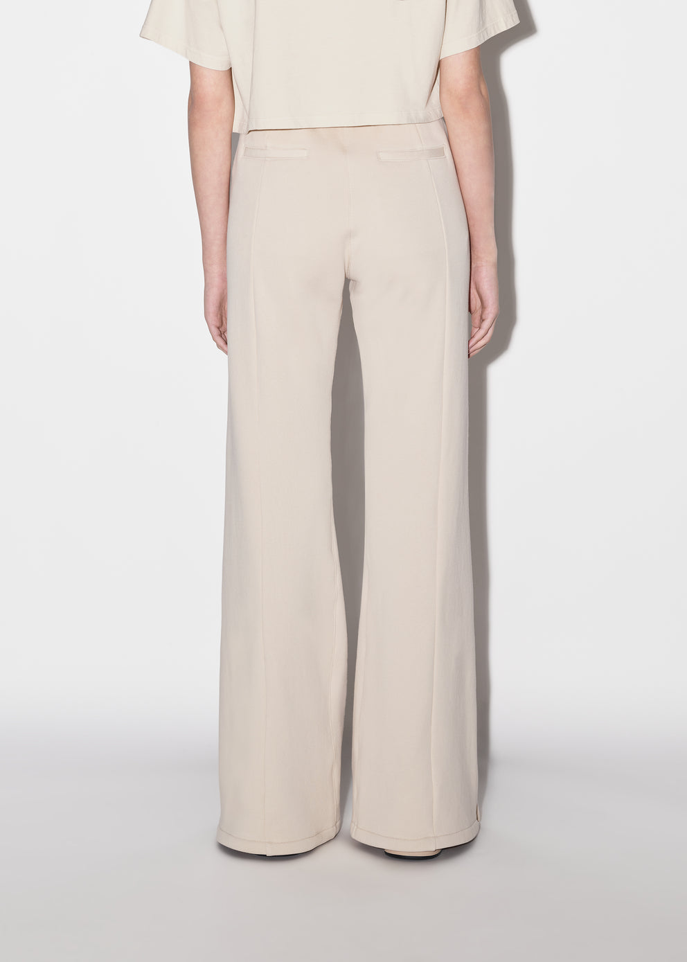 Alabaster Amiri WIDE LEG SWEATPANT | 127495-GBQ