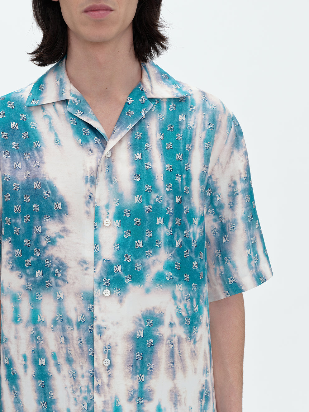 Aqua Amiri M.A. PAISLEY BOWLING SHIRT | 571698-AVY