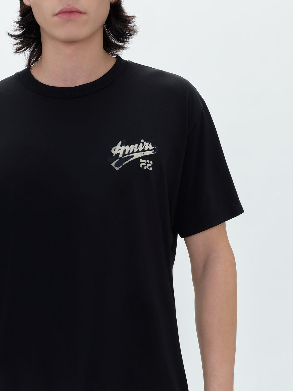 Black Amiri 22 JERSEY TEE | 381946-QYP