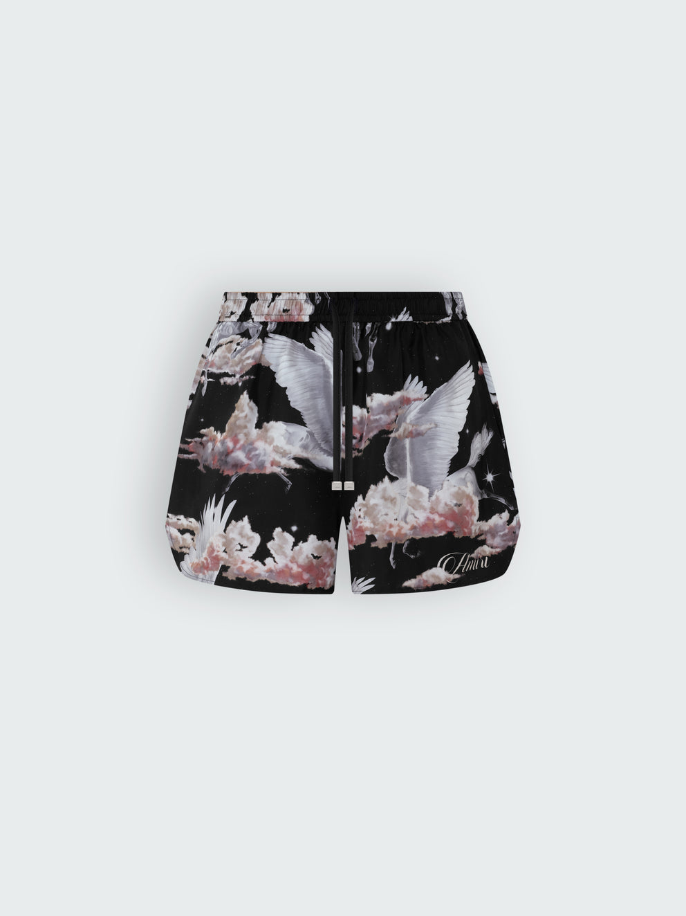 Black Amiri ALL OVER PEGASUS PJ SHORTS | 615793-RZP