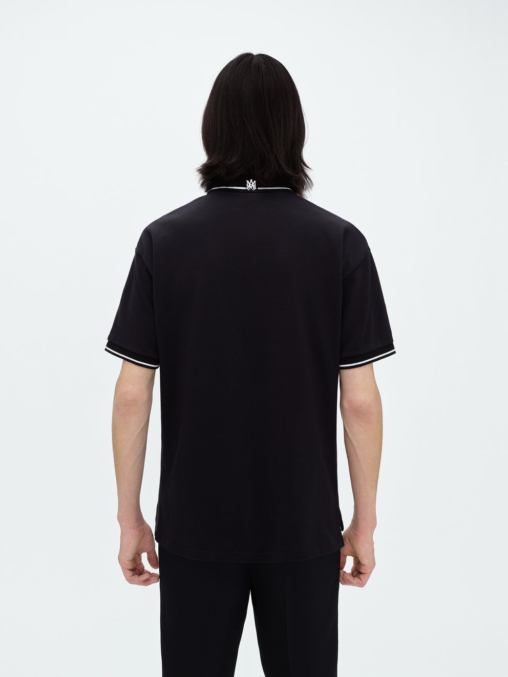 Black Amiri ARTS DISTRICT PIQUE POLO | 718032-IAU