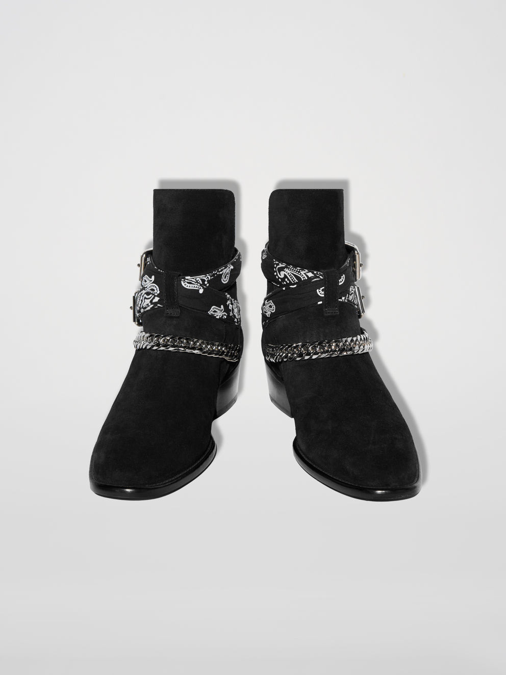 Black Amiri BANDANA BUCKLE BOOT | 970328-HBJ