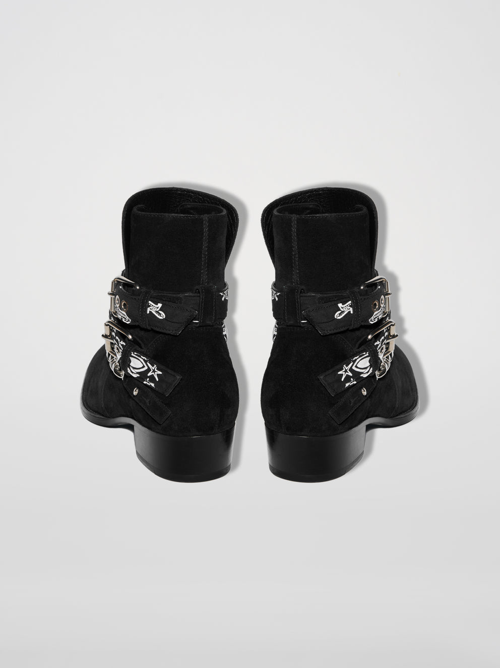 Black Amiri BANDANA BUCKLE BOOT | 970328-HBJ