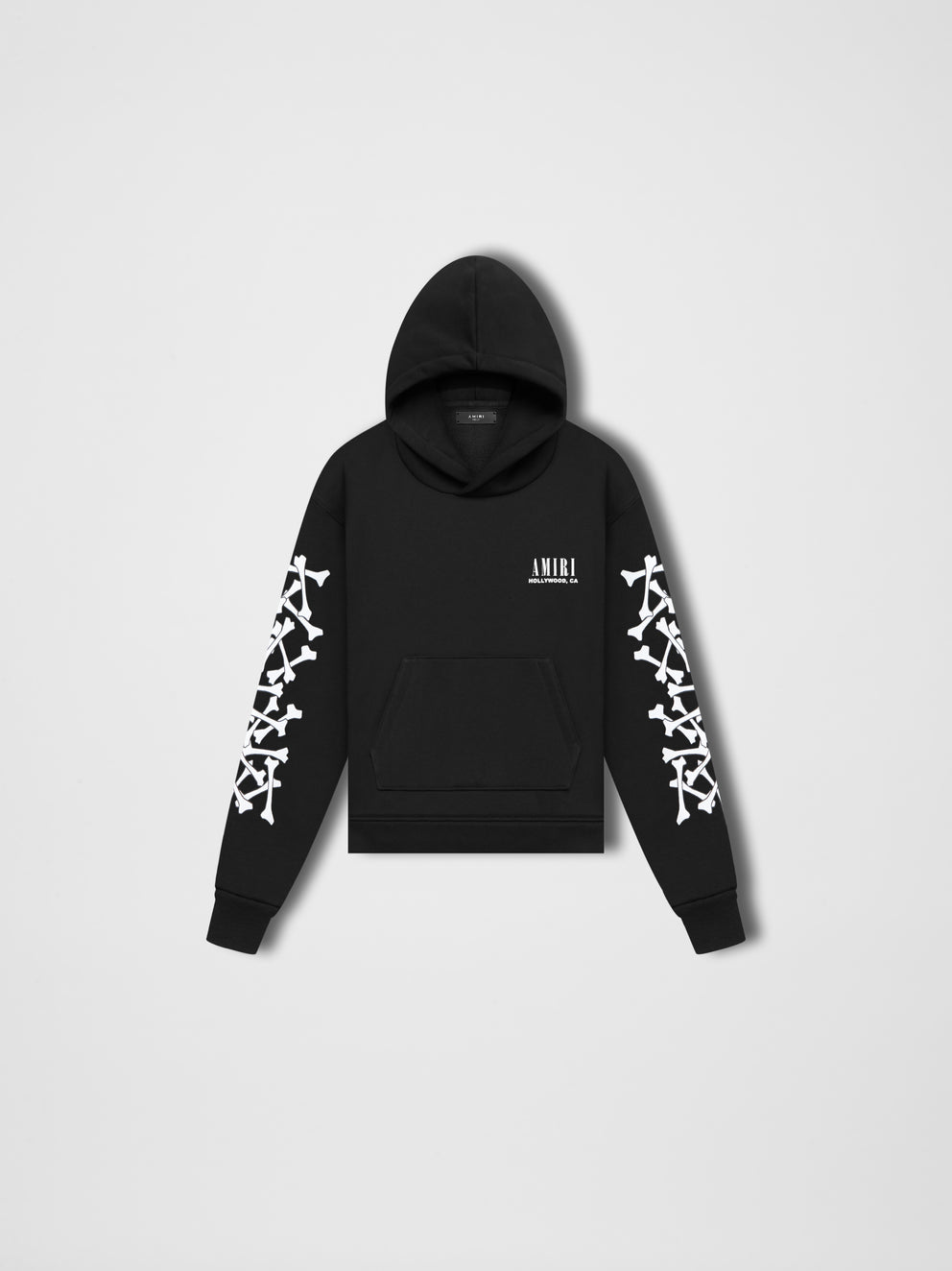 Black Amiri BONES HOODIE | 024893-DOI