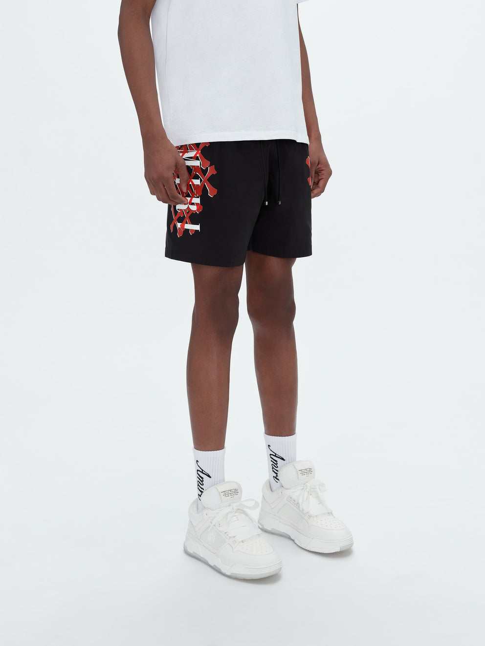 Black Amiri BONES SWIMSHORT | 850913-JGV