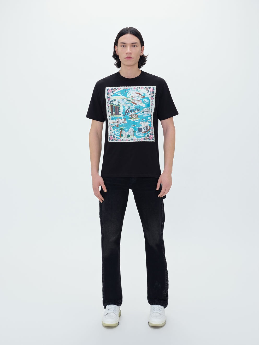 Black Amiri CALIFORNIA TEE | 139487-TQU