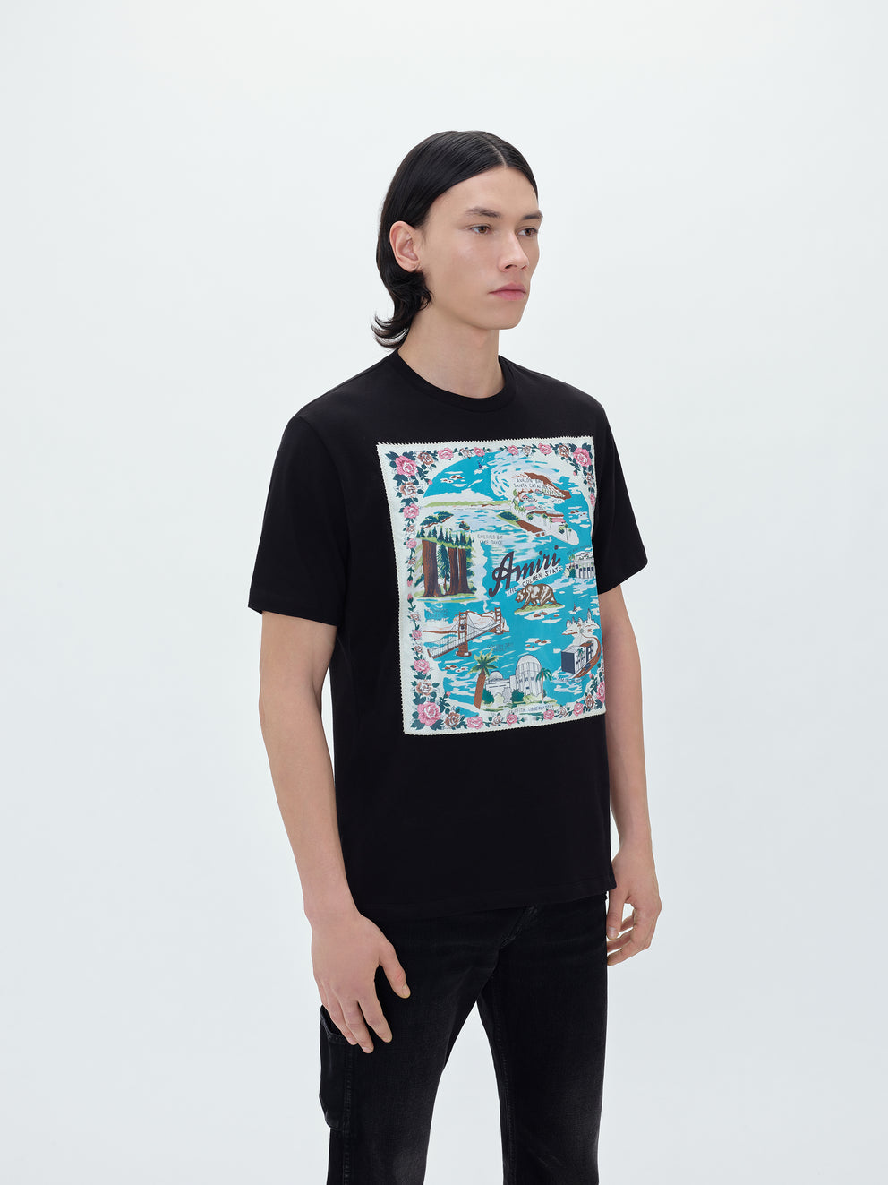 Black Amiri CALIFORNIA TEE | 139487-TQU