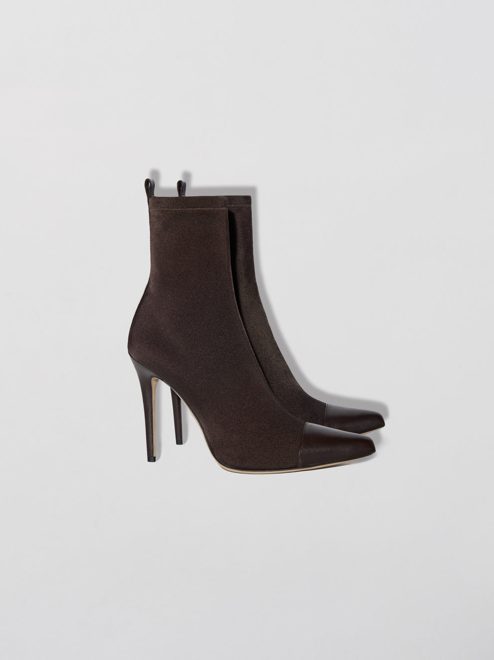 Black Amiri CAP TOE HEEL BOOTIE | 641382-DKX