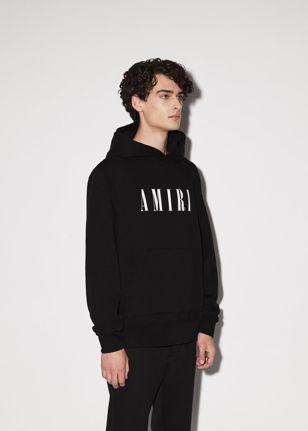 Black Amiri CORE LOGO HOODIE | 624580-JVE