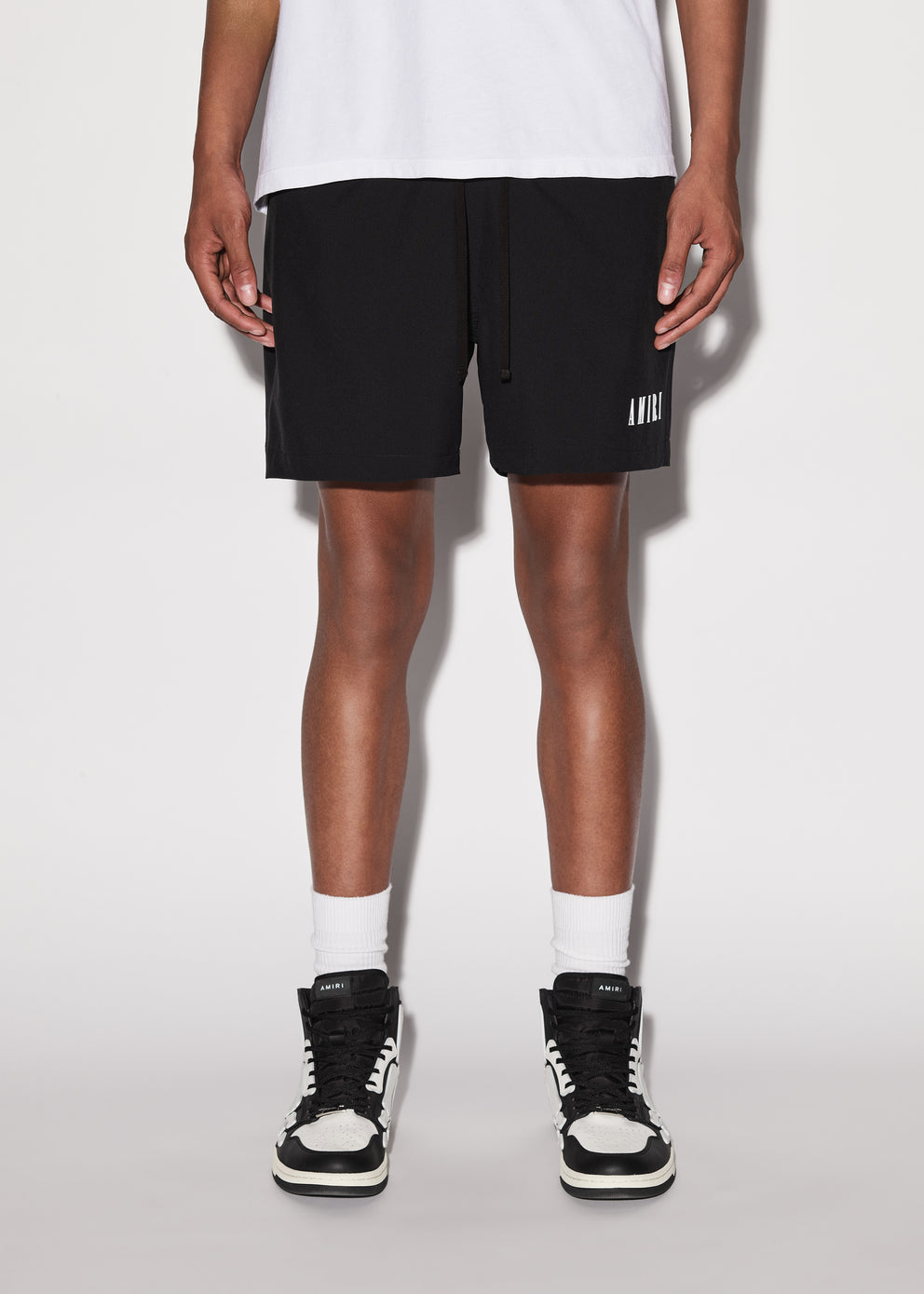 Black Amiri CORE LOGO SWIM TRUNKS | 023185-DLO