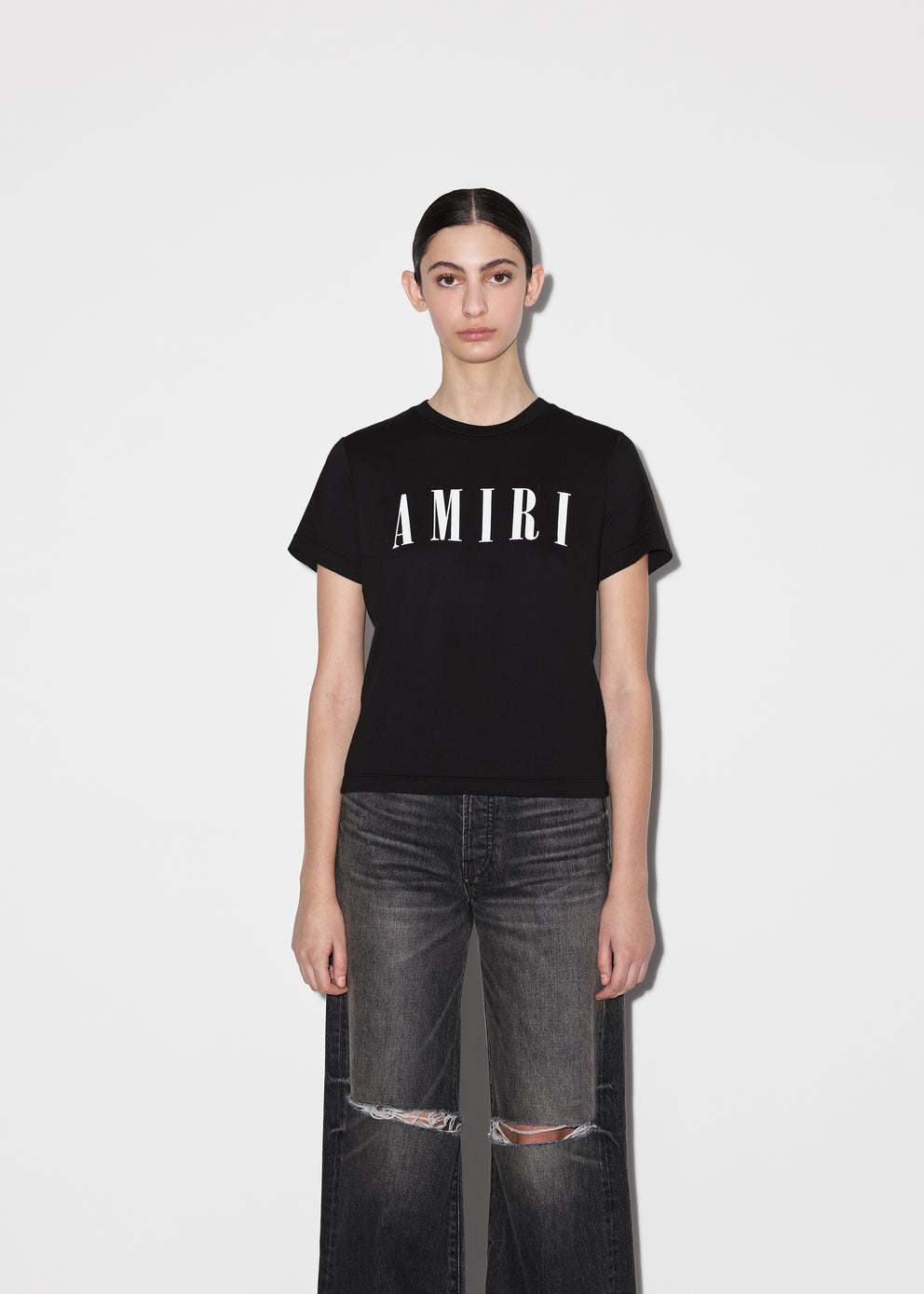 Black Amiri CORE LOGO TEE | 812354-QSY