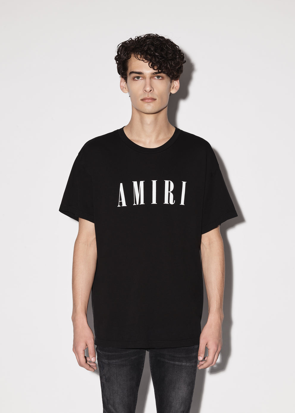 Black Amiri CORE LOGO TEE | 913205-FBU