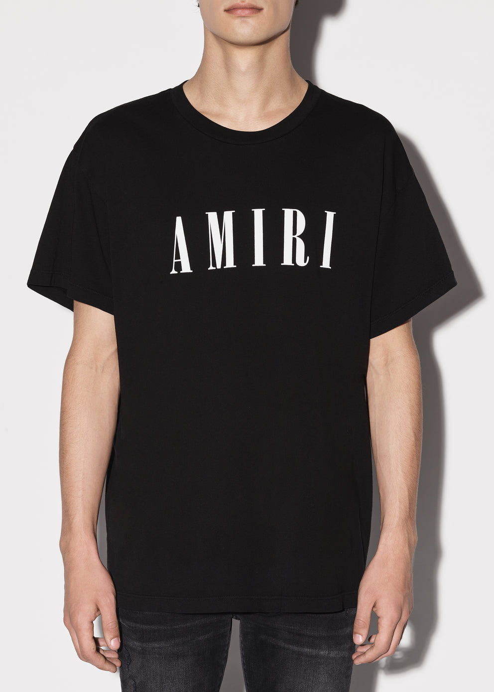 Black Amiri CORE LOGO TEE | 913205-FBU