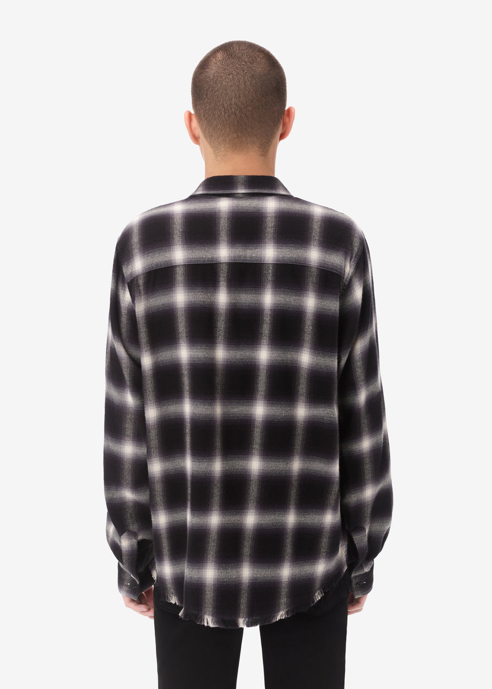 Black Amiri CORE SHADOW PLAID | 750243-NLC