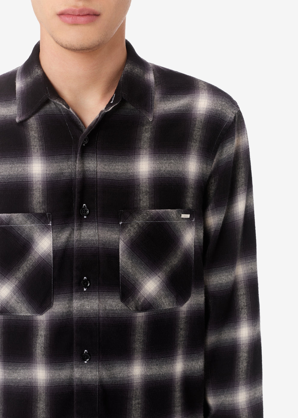 Black Amiri CORE SHADOW PLAID | 750243-NLC