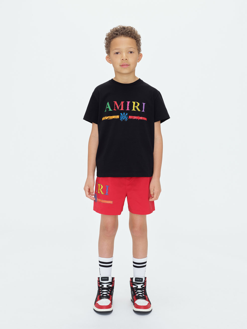 Black Amiri CRAYON SKETCH MA BAR TEE | 854672-TMK