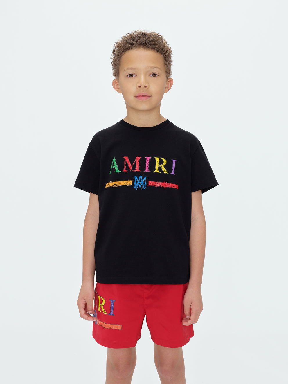 Black Amiri CRAYON SKETCH MA BAR TEE | 854672-TMK