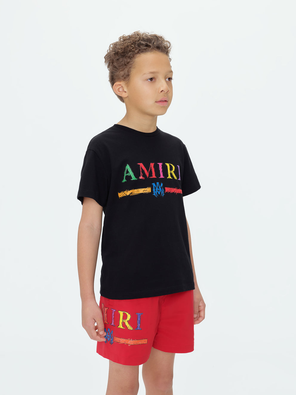 Black Amiri CRAYON SKETCH MA BAR TEE | 854672-TMK